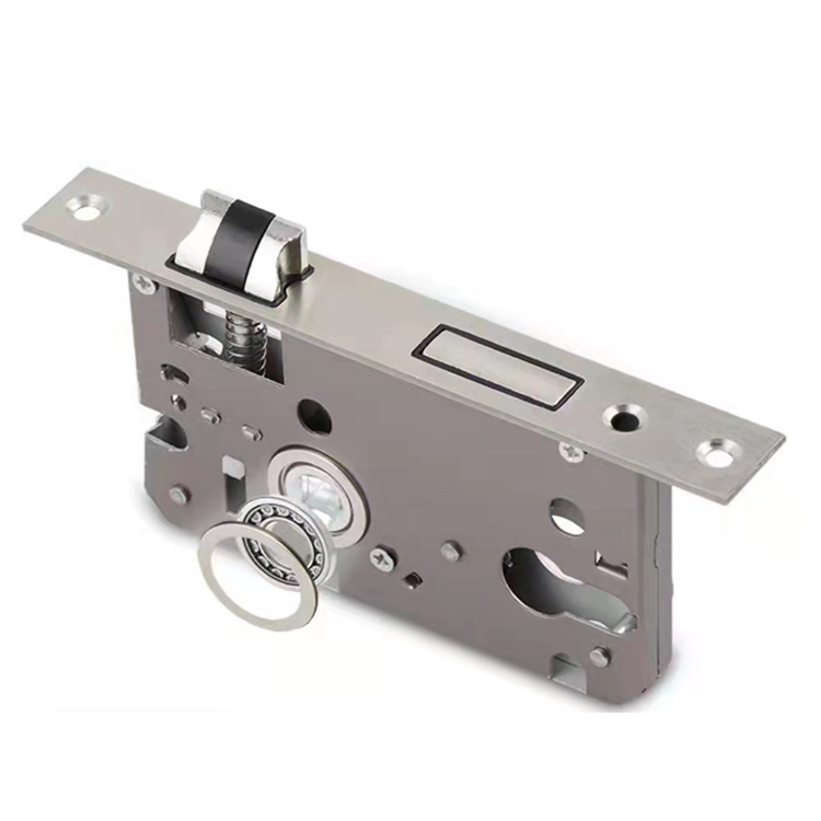 Pintu geser stainless steel lock 265 eropa mortise lock body pintu dalam set silinder kunci kuningan