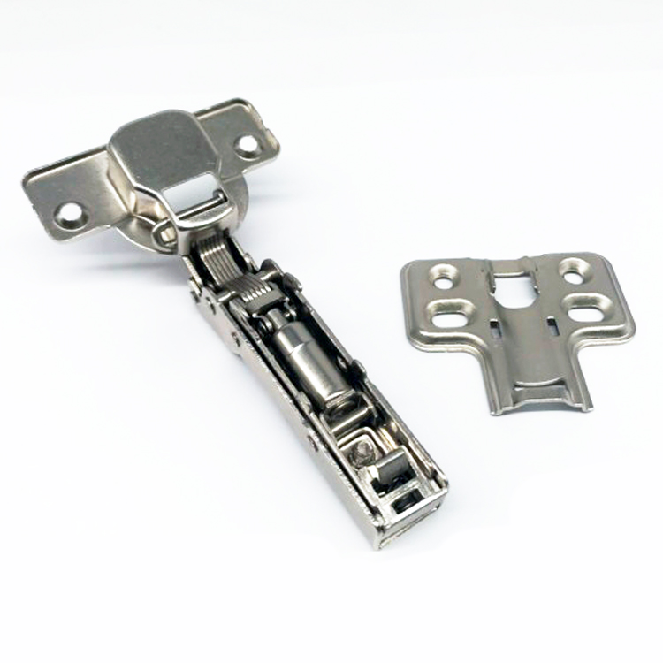 Stainless Steel Heavy Duty Gate Hydraulic Soft Closing 35 mm Buffering Full Overlay Custom Furniture Cabinet Door Hinge