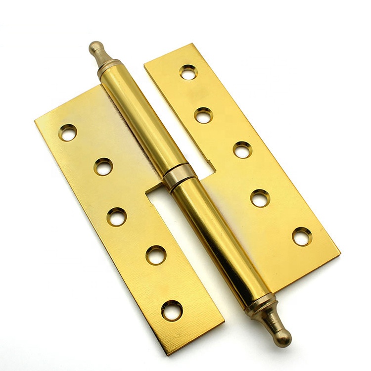 High Quality Punch Hidden Folding Furniture Cabinet Door Iron Hinges With Screws Door Hinge