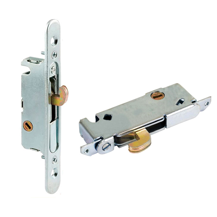 Fire rated vintage mortice lock Adjustable Spring-Loaded Hook Latch mortise lock body for steel doors